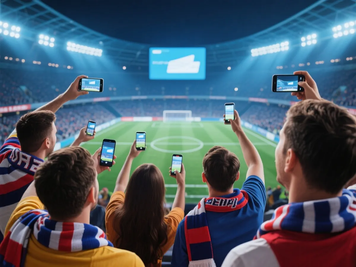 球迷互动体验场景